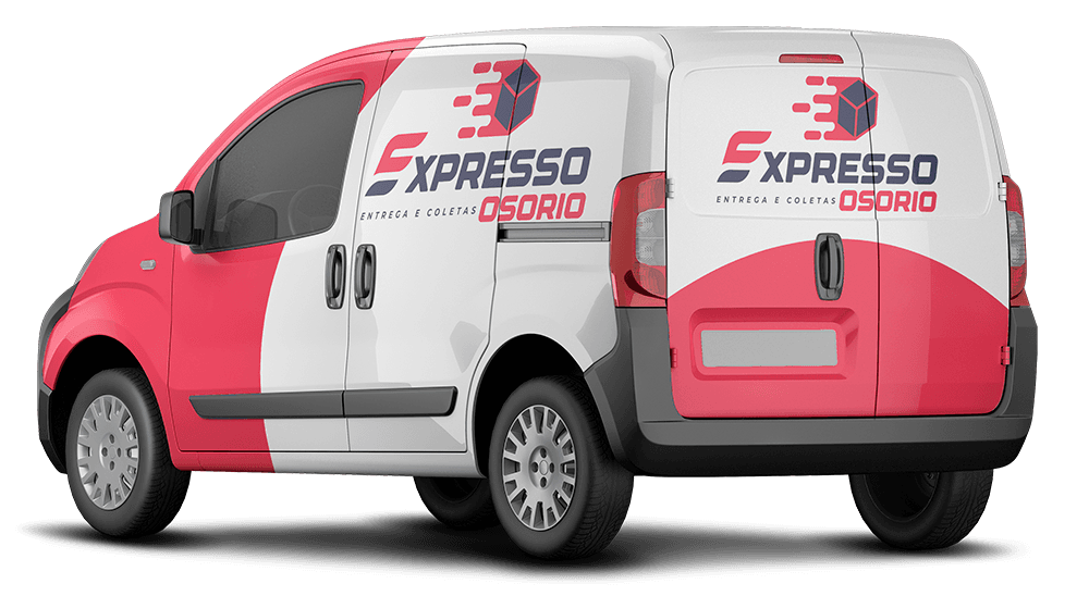 Carro com plotagem do Expressoosorio